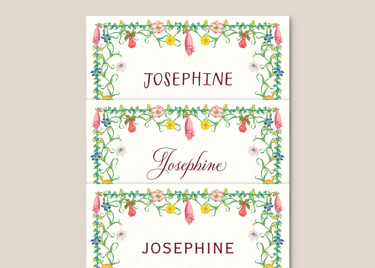 Floretta Place Cards