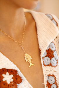 Flounder Necklace