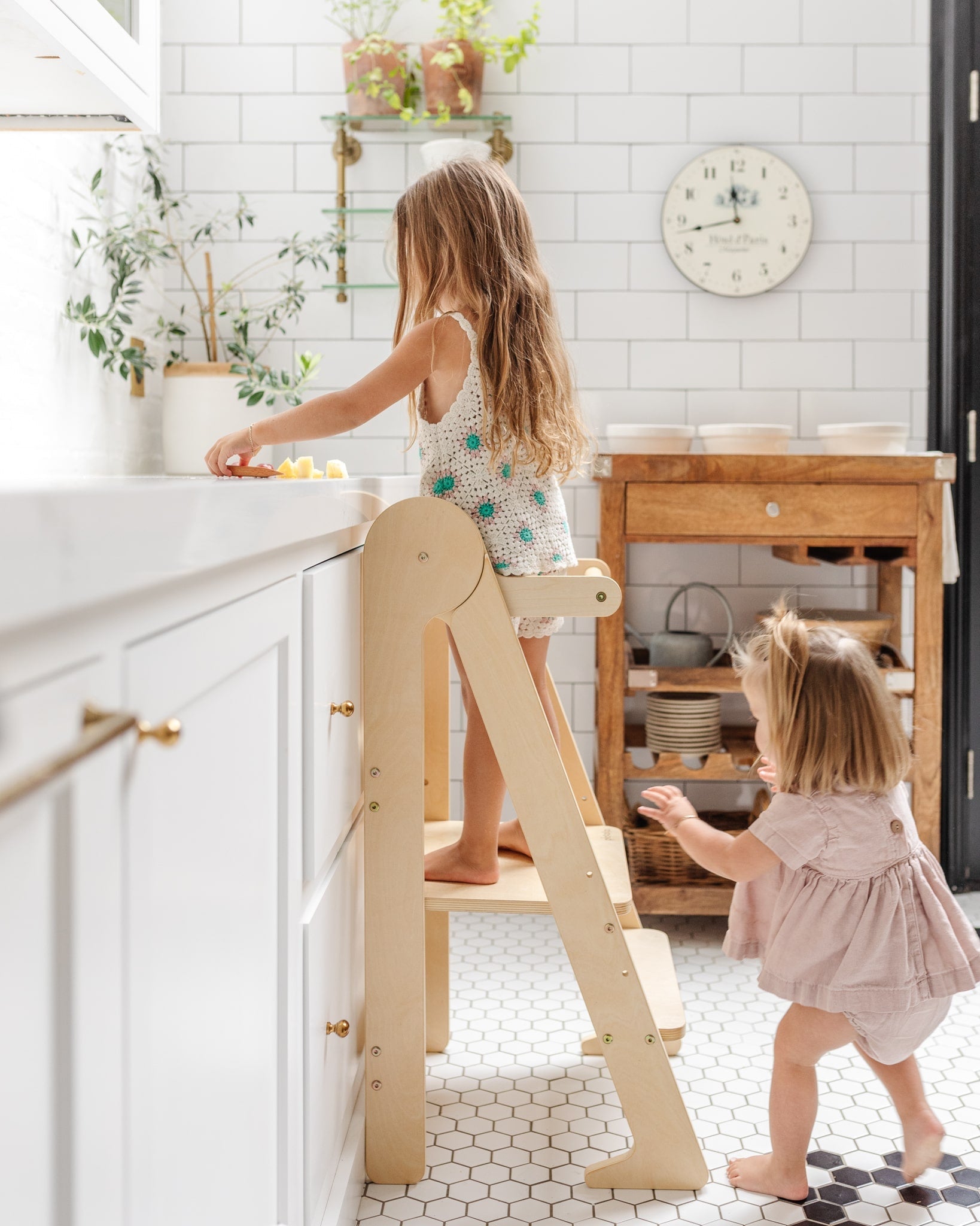 Mini Chef Foldable Helper Tower by Piccalio® - Smart Wooden Play