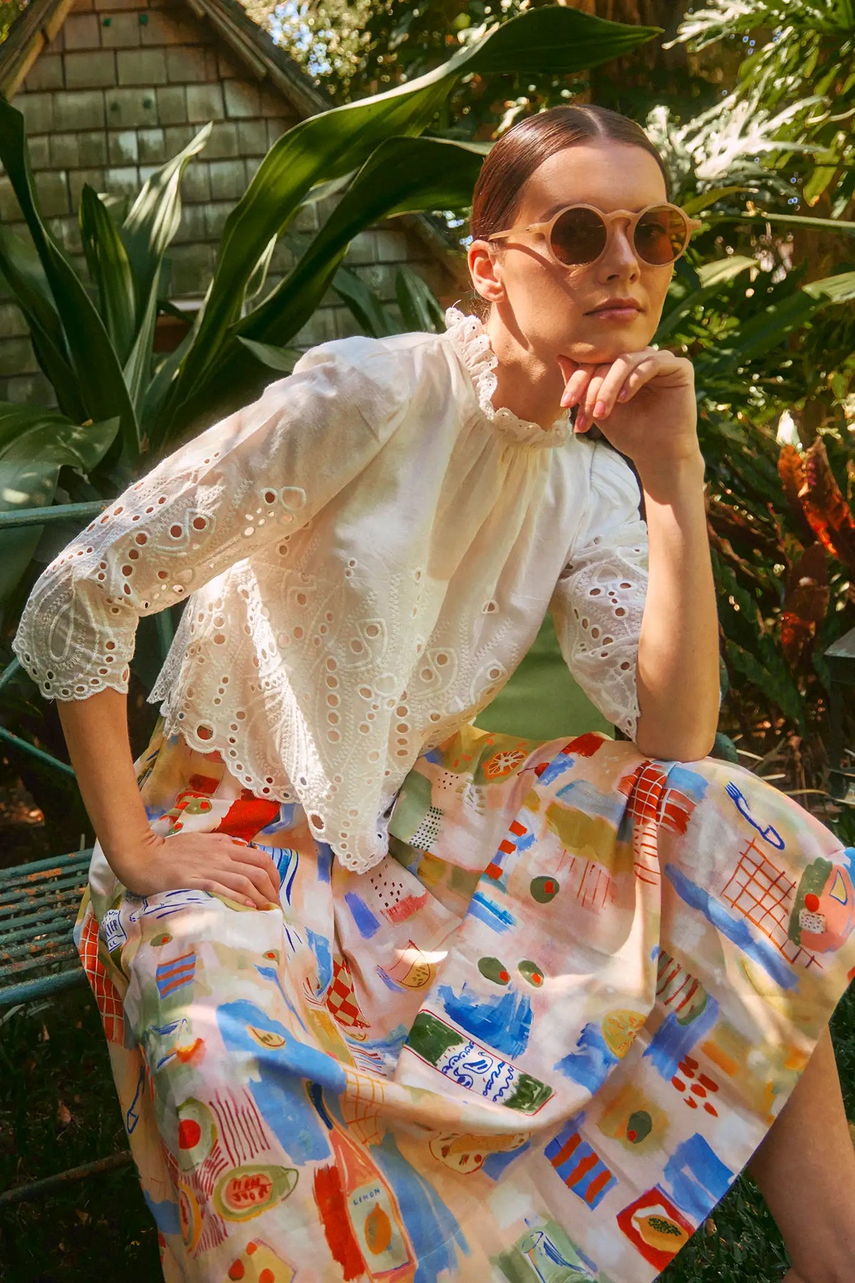 Alexis Skirt in Happy Hour
