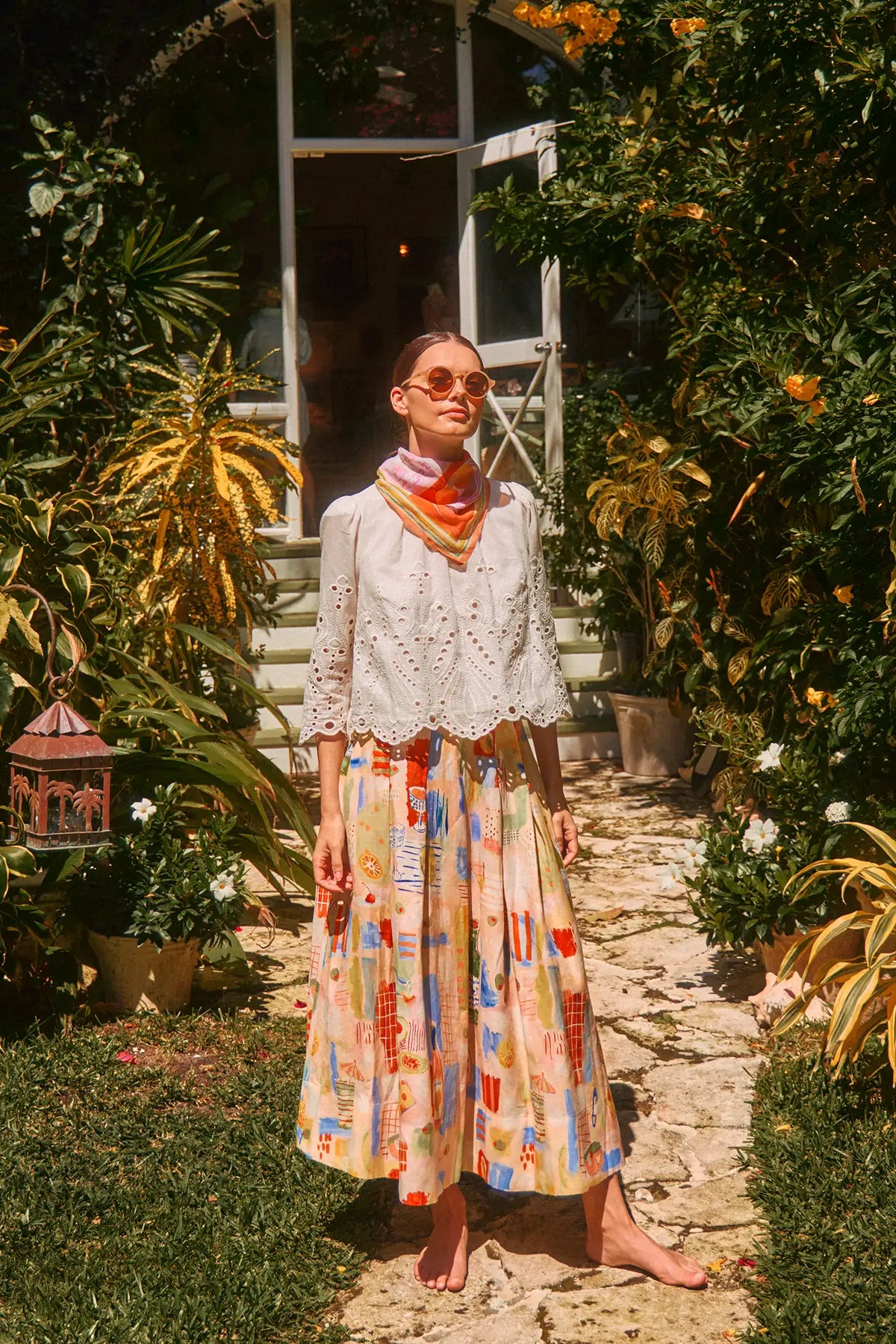 Alexis Skirt in Happy Hour