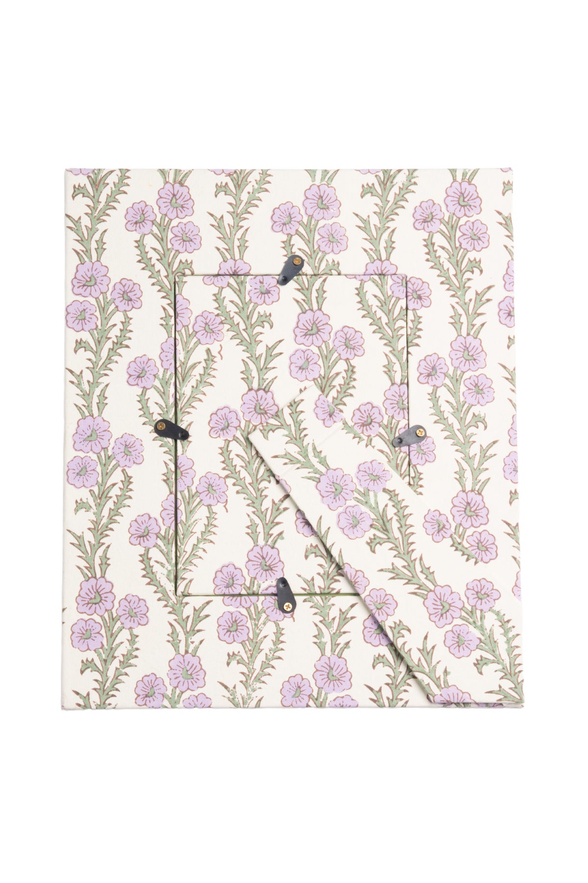 Large Wall Picture Frame 5x7 in Forget Me Not Purple