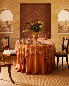 Lavinia Terracotta Tablecloth