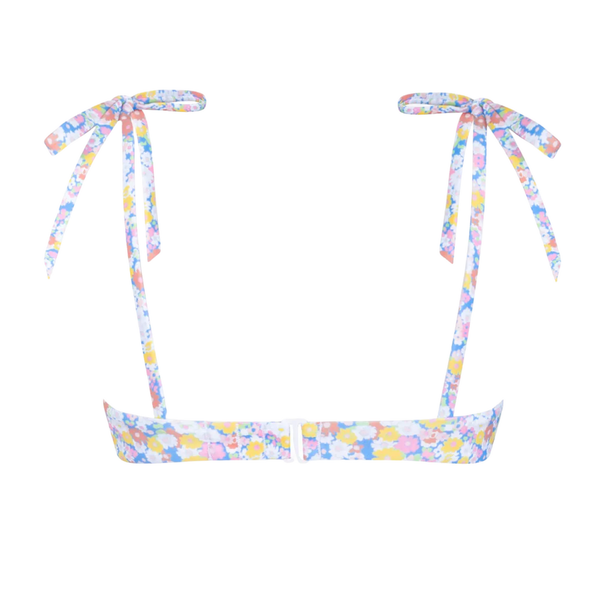 Women’s Jasmine Blossom Cup Bikini Top with Tie Straps