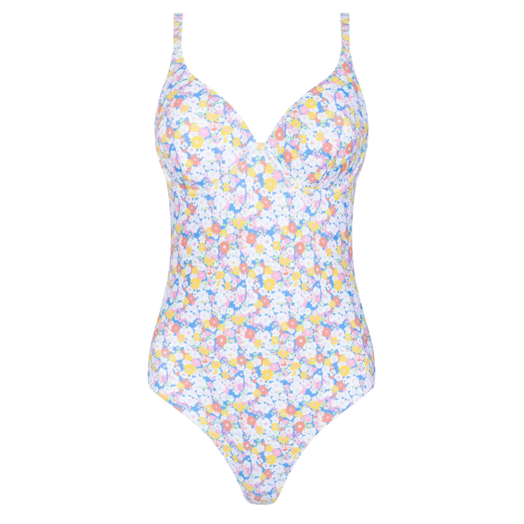 Women’s Jasmine Blossom V-Neck One Piece