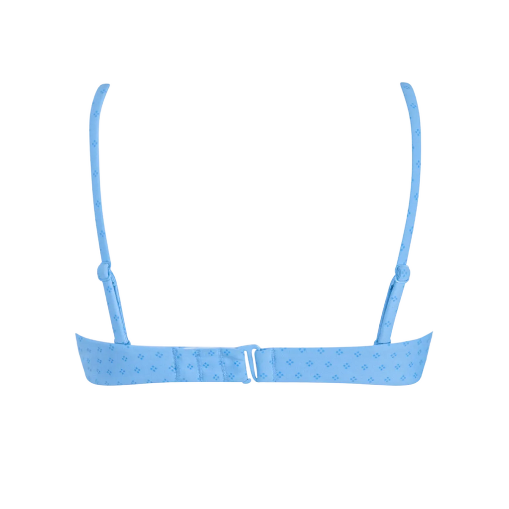 Women’s Le Marin Dot Ruched Cup Bikini Top