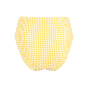 Women’s Soleil Gingham High Waist Bikini Bottom
