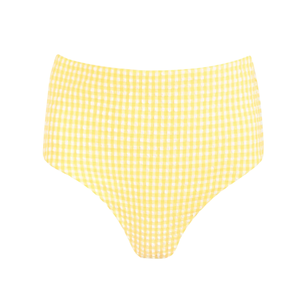 Women’s Soleil Gingham High Waist Bikini Bottom