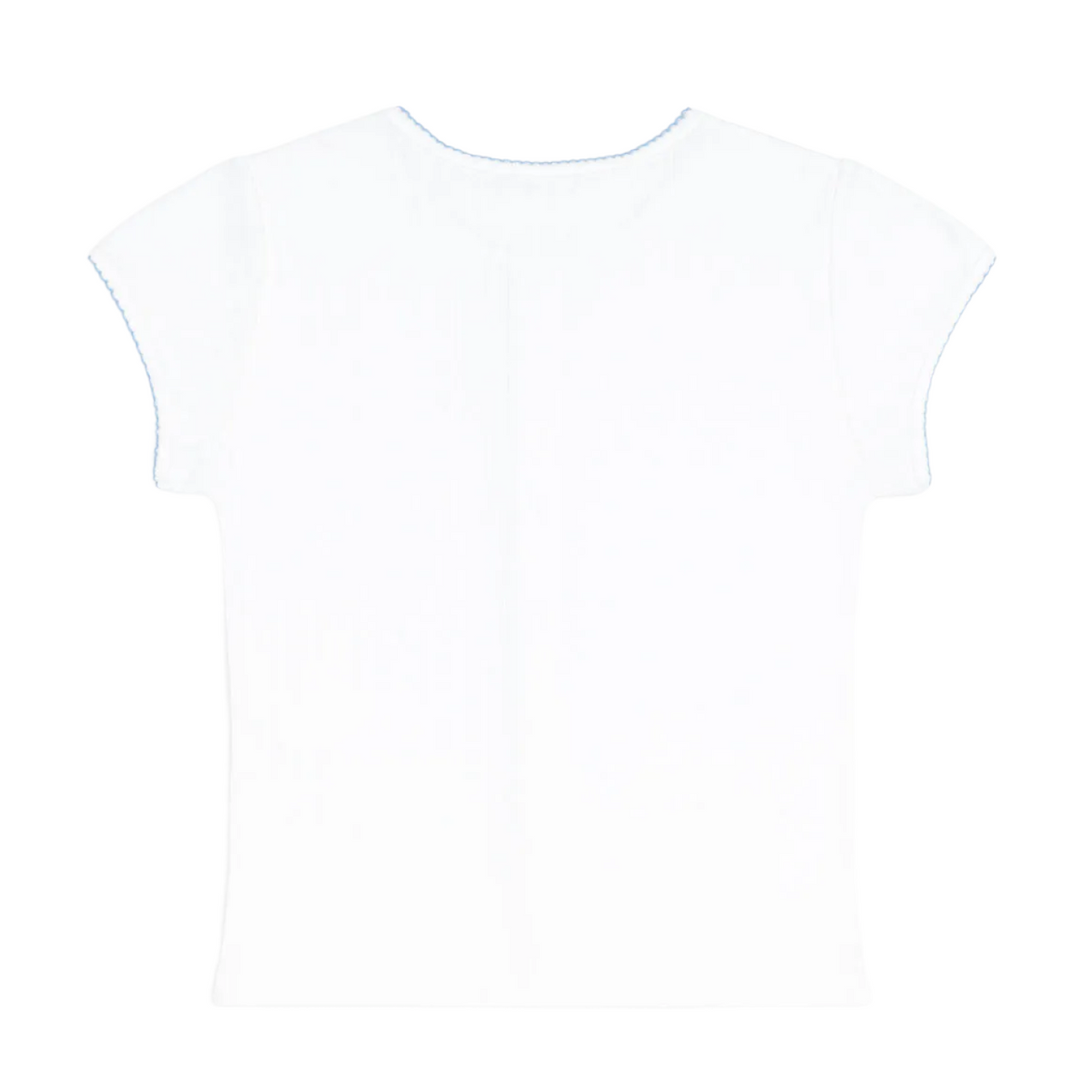 Women’s White Pointelle Short Sleeve Cardigan