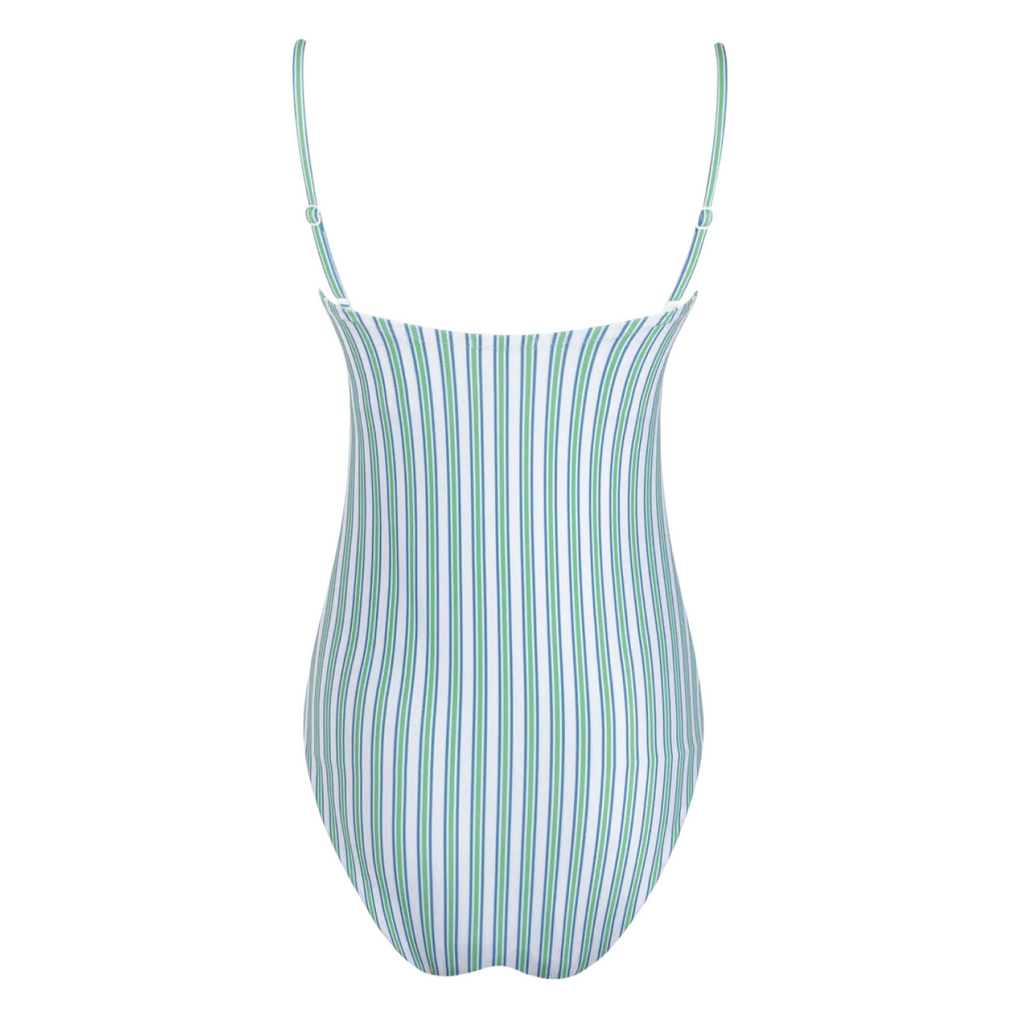 Women’s Tamarin Stripe Low Back One Piece