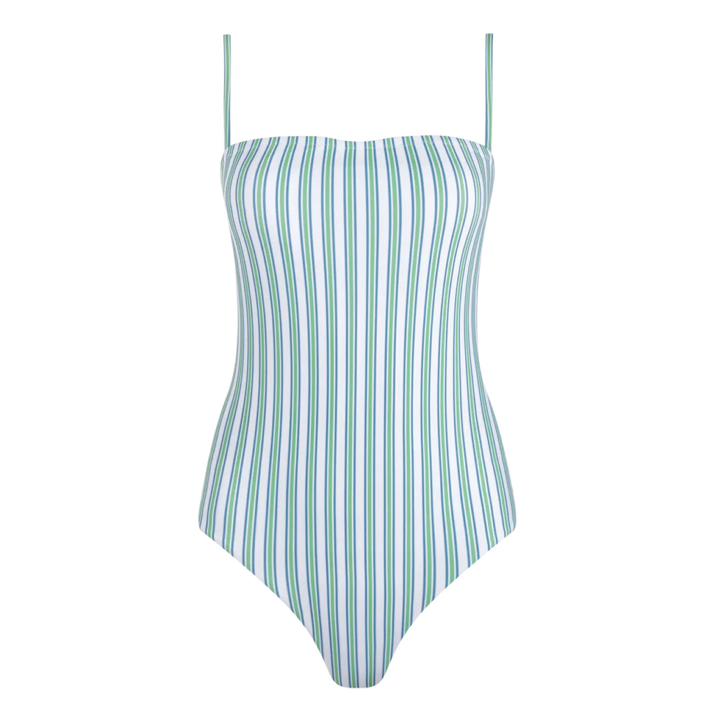 Women’s Tamarin Stripe Low Back One Piece