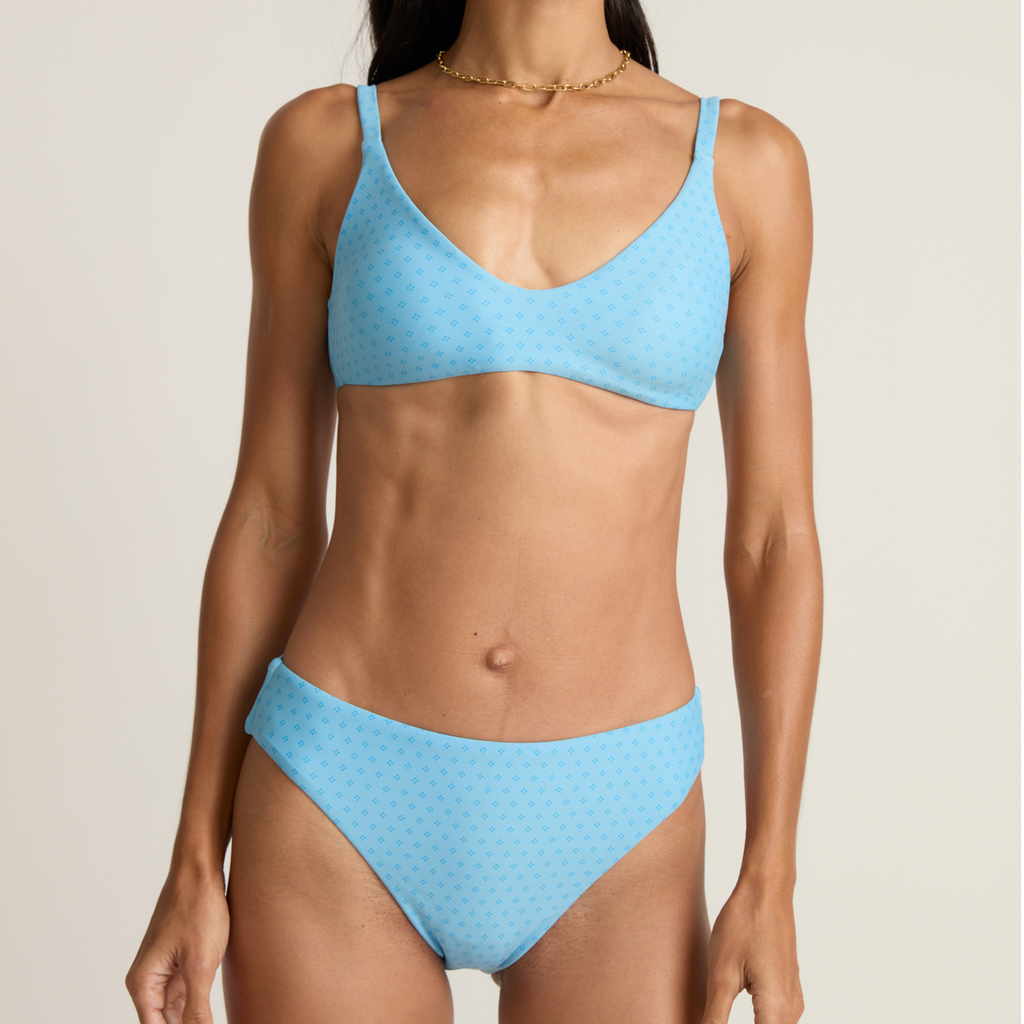 Women’s Le Marin Dot Mid Rise Bikini Bottom