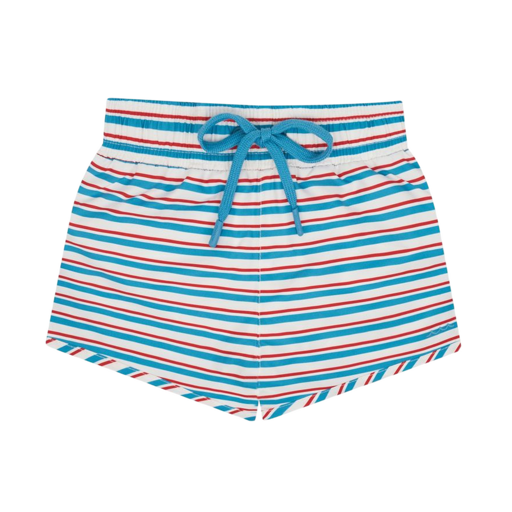 Boys Jetty Stripe Boardie