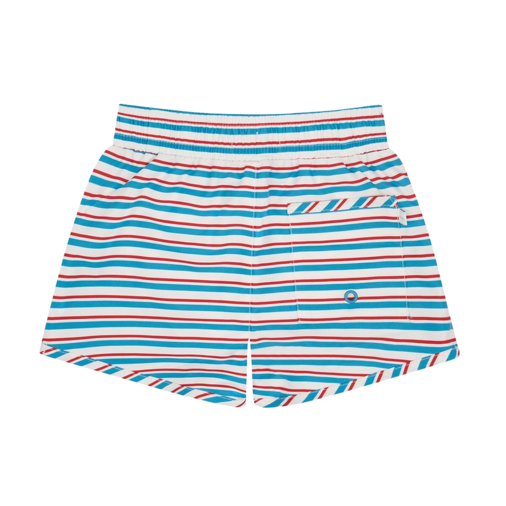 Boys Jetty Stripe Boardie