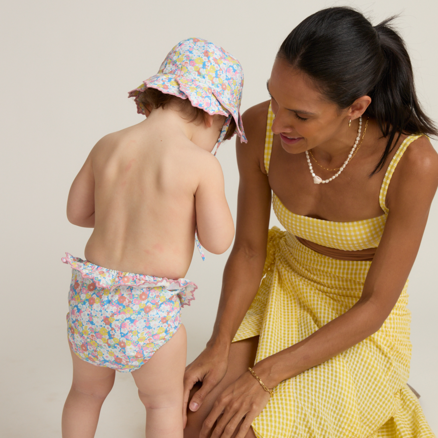 Baby Jasmine Blossom Diaper Cover