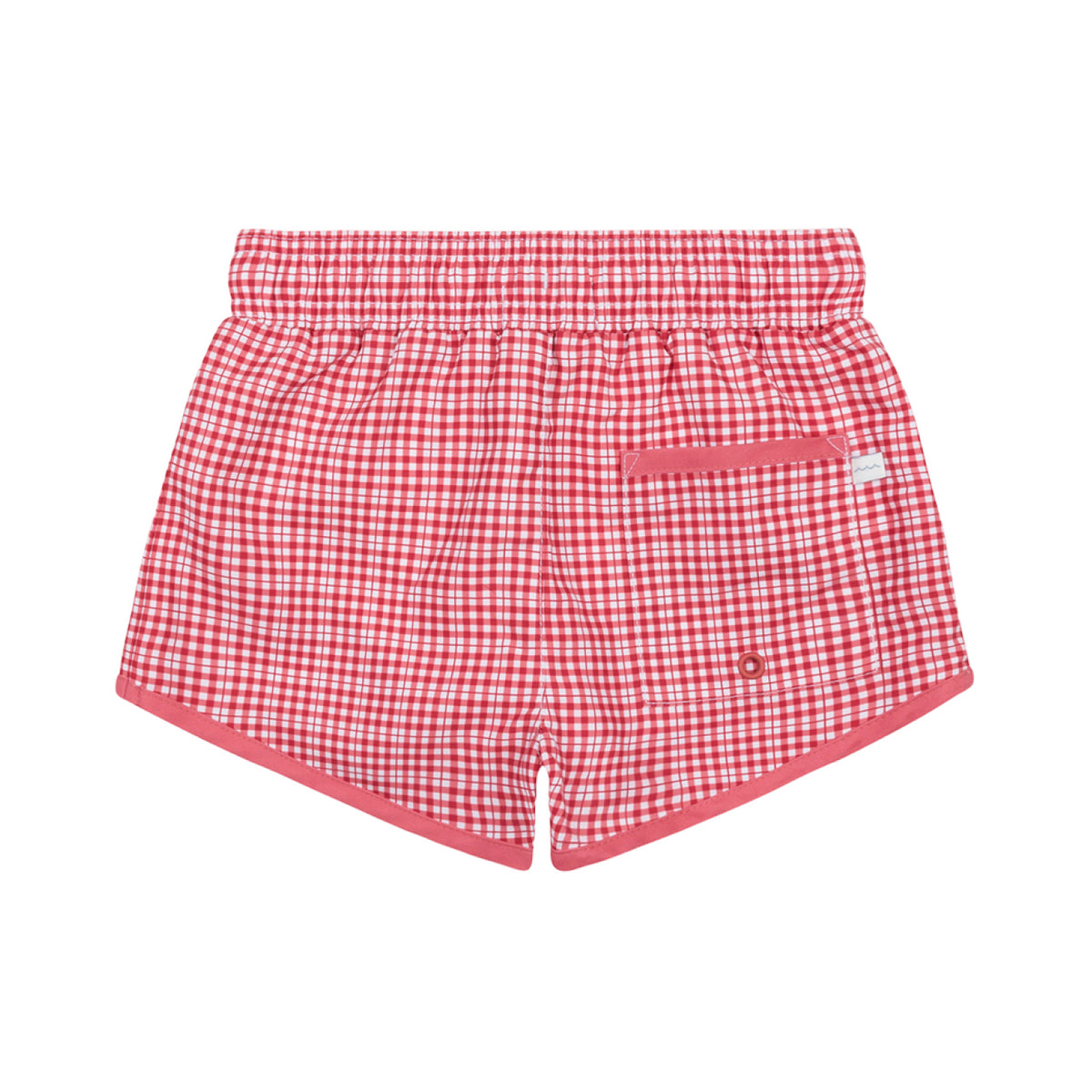 Boy’s Poppy Gingham Boardie