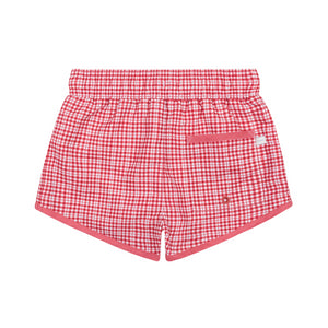 Boy’s Poppy Gingham Boardie