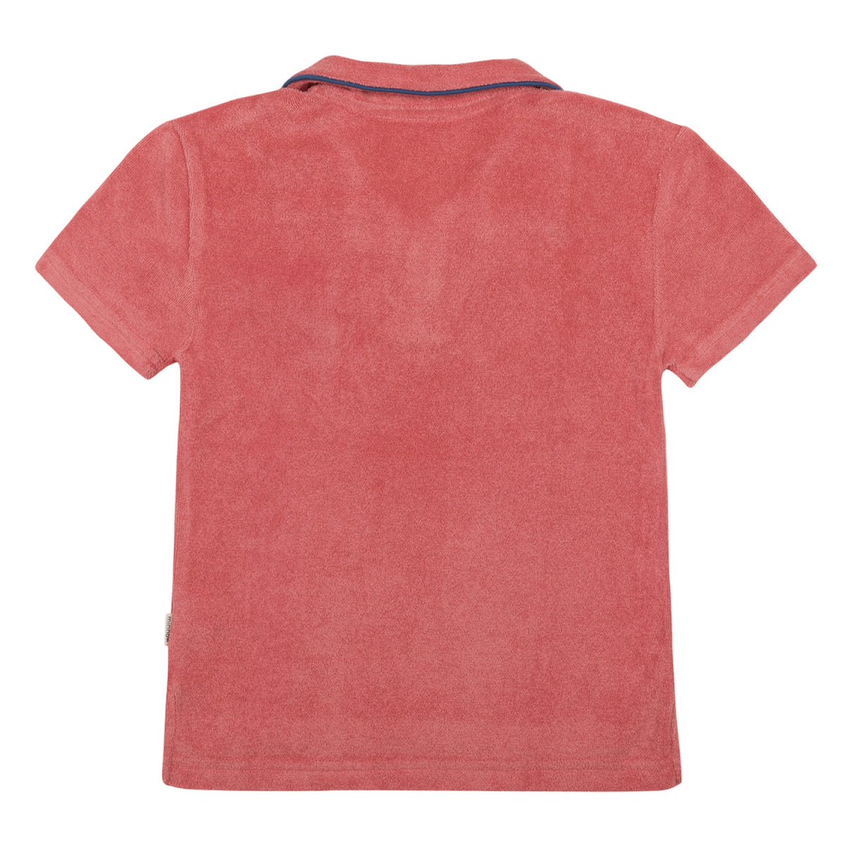 Boy’s Poppy Red French Terry Polo