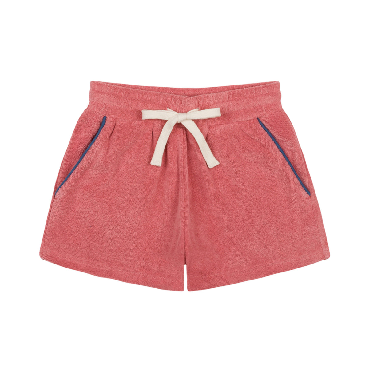 Boy’s Poppy Red French Terry Short