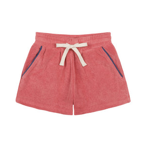Boy’s Poppy Red French Terry Short