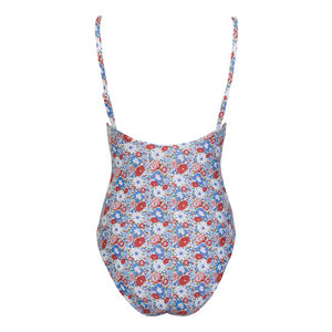 Women’s Americana Blossom V-Neck One Piece