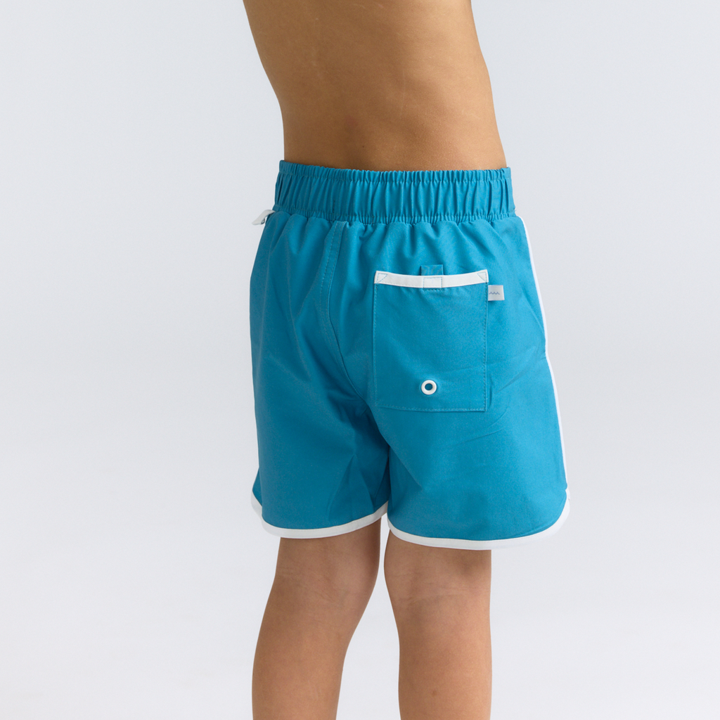 Boys Cerulean Blue Board Short