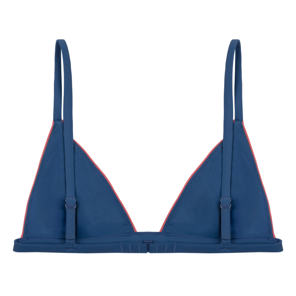 Women’s Newport Navy Triangle Bikini Top