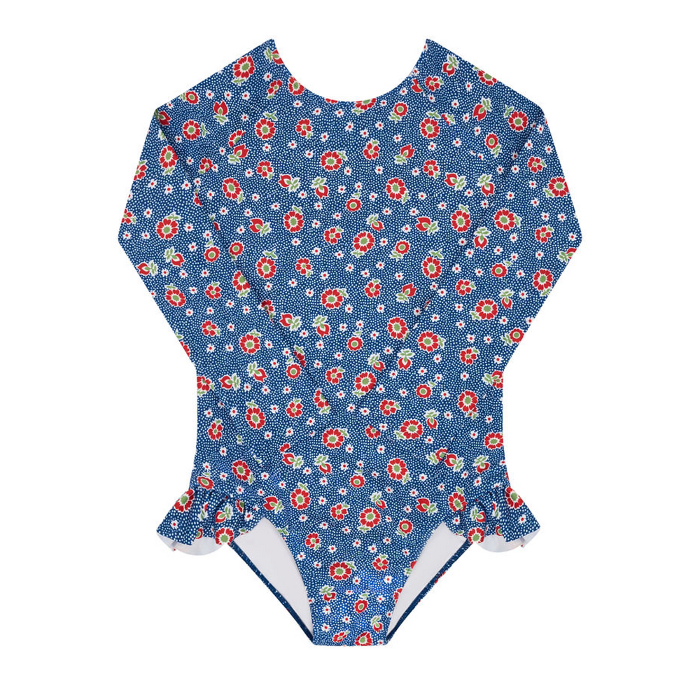 Girls Chatham Floral Rashguard One Piece