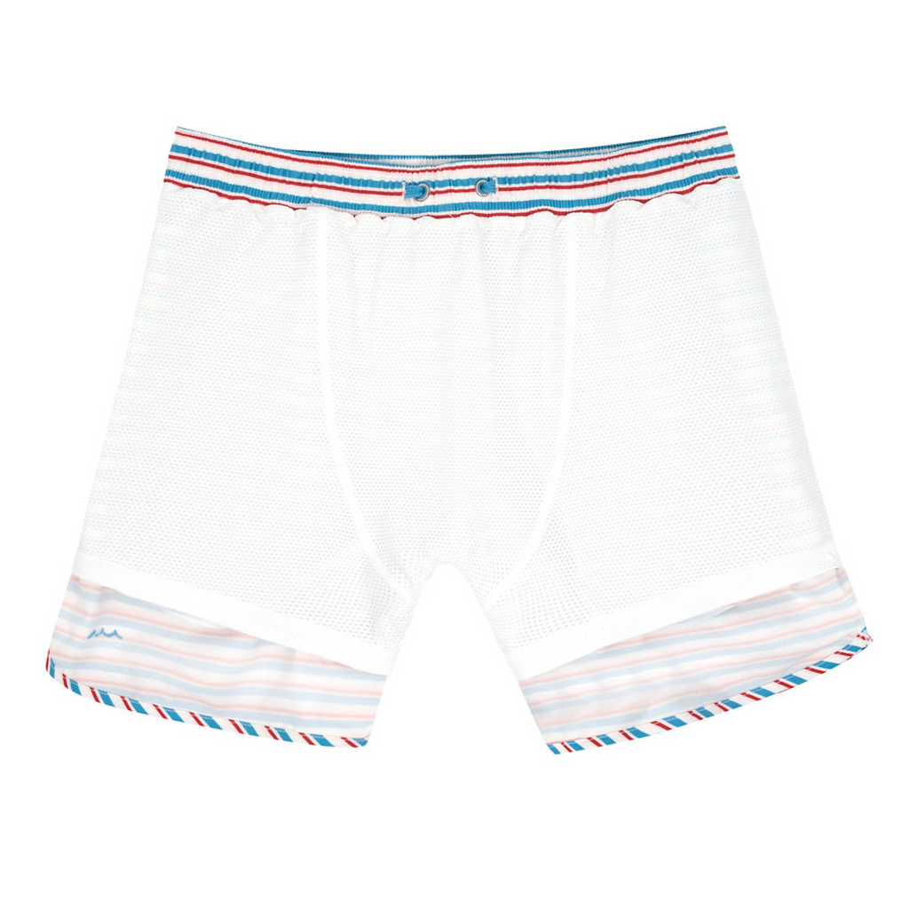 Men's Jetty Stripe Boardie