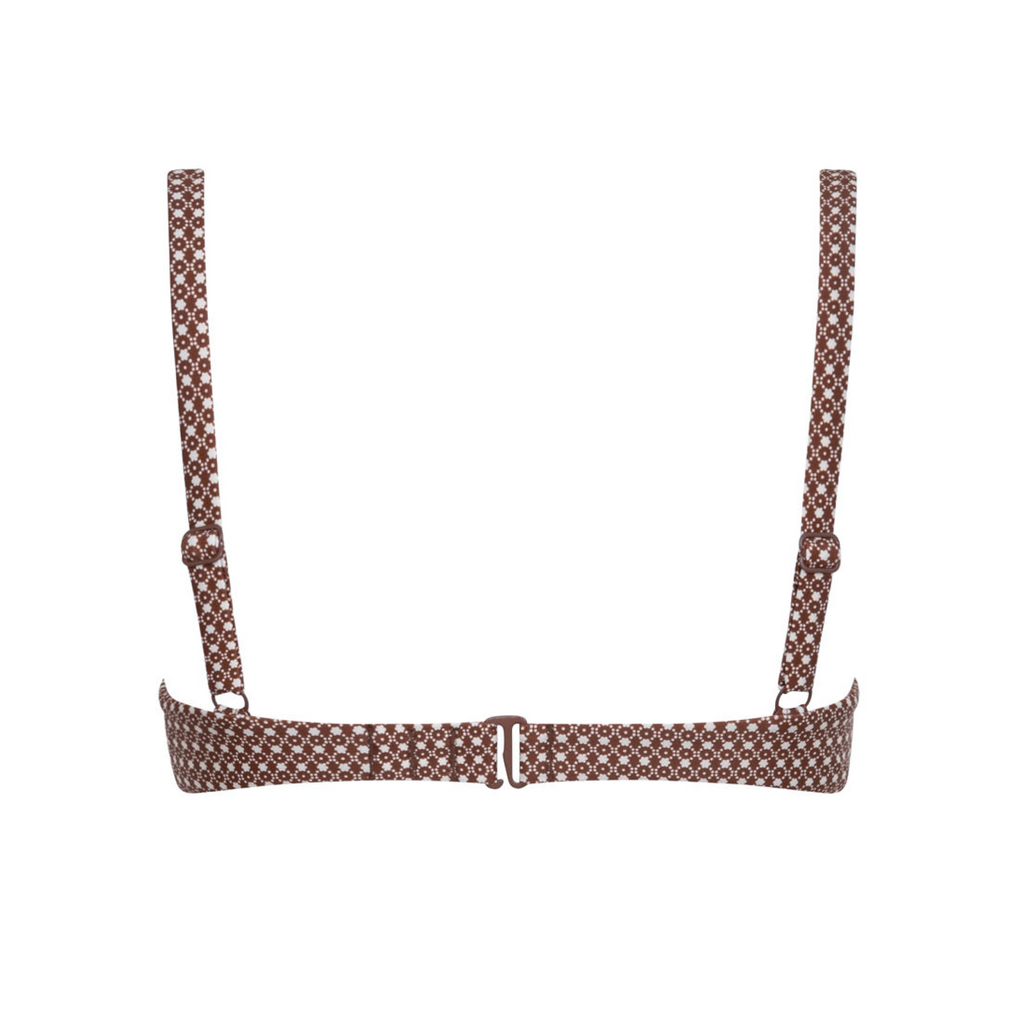 Women’s Cafe Flora Triangle Bikini Top