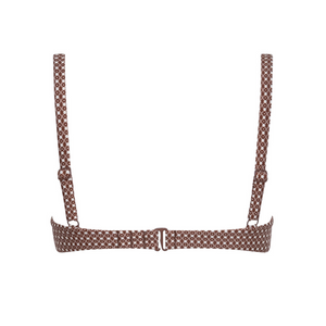 Women’s Cafe Flora Triangle Bikini Top