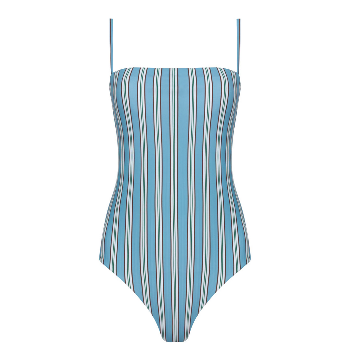 Women’s Isla Blue Stripe Simple One Piece