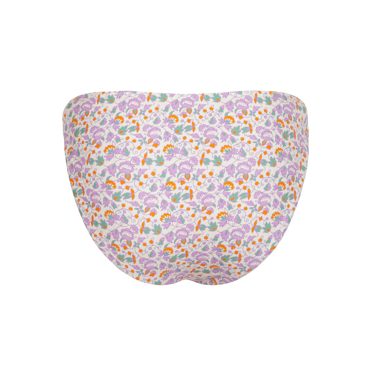 Women’s Orchid Floral Mid Rise Bikini Bottom