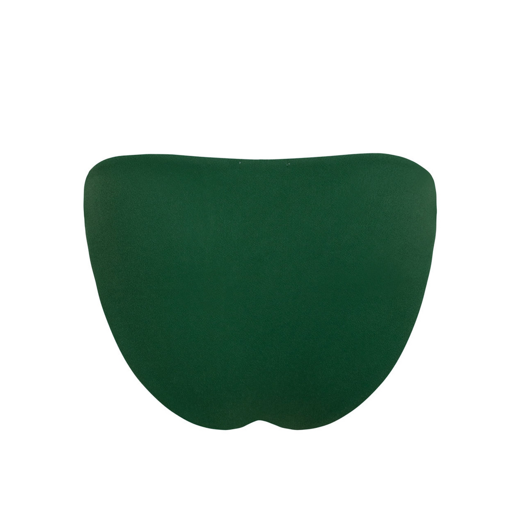 Women’s Palma Green Terry Mid Rise Bikini Bottom