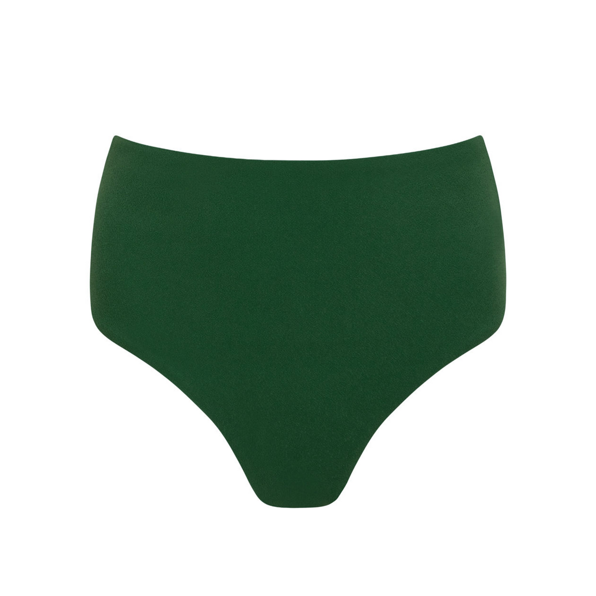 Women’s Palma Green Terry High Waisted Bikini Bottom
