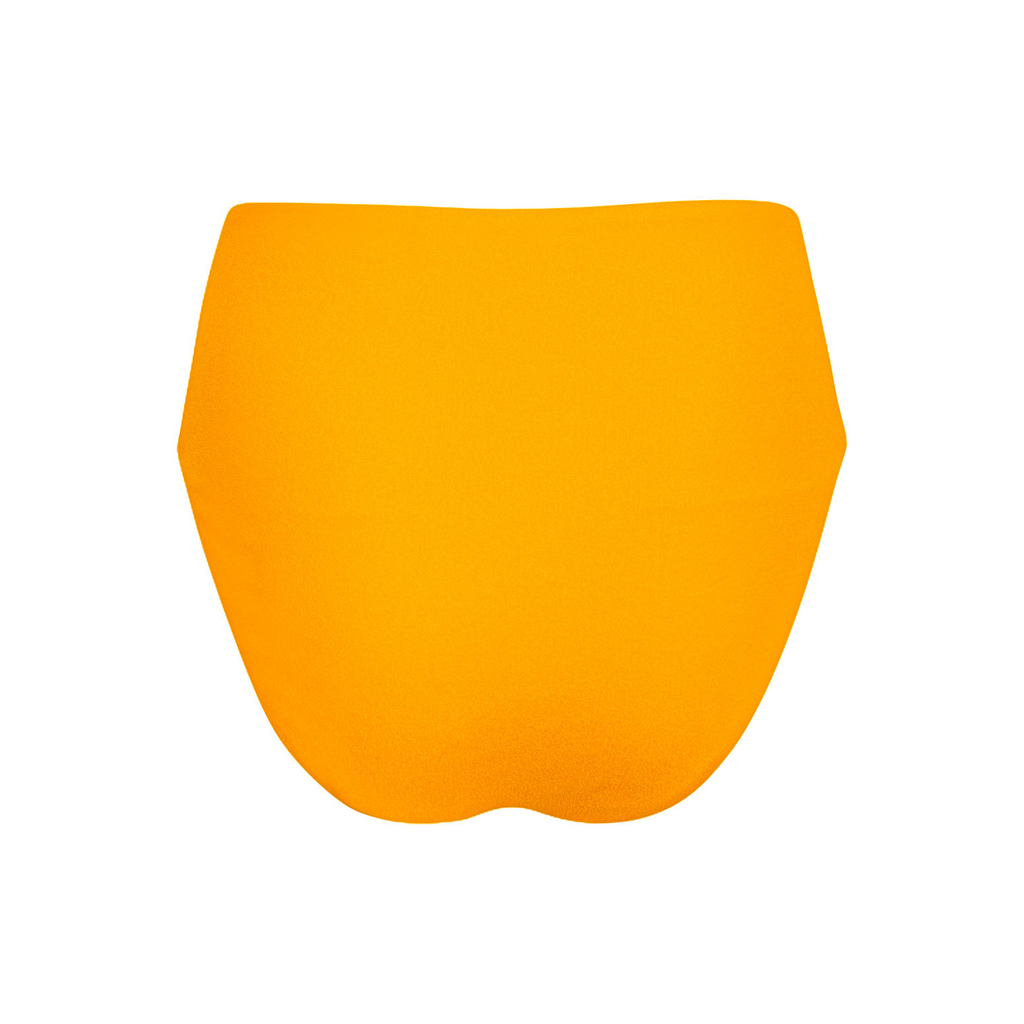 Women’s Marigold Terry High Waisted Bikini Bottom