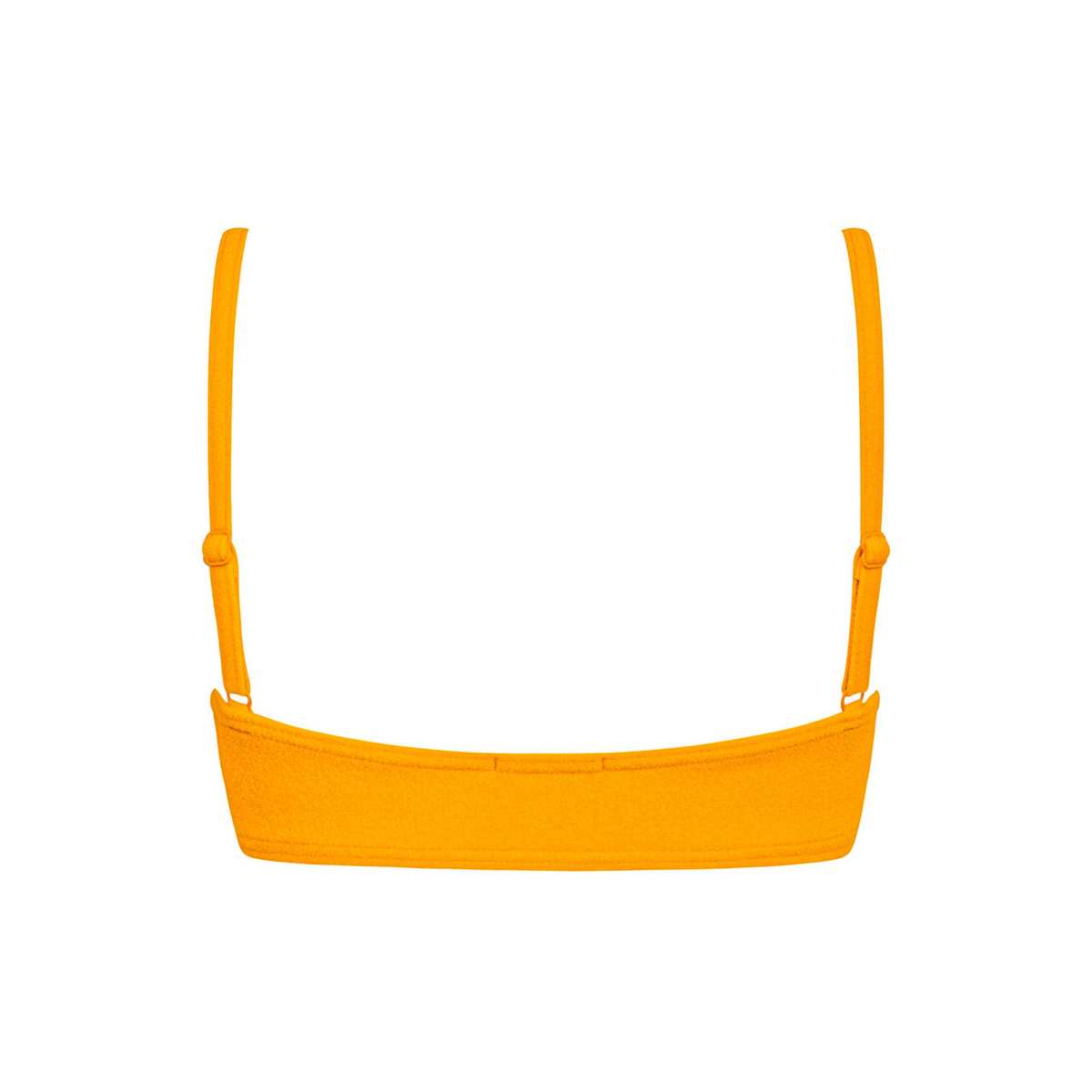 Women’s Marigold Terry Bandeau Bikini Top