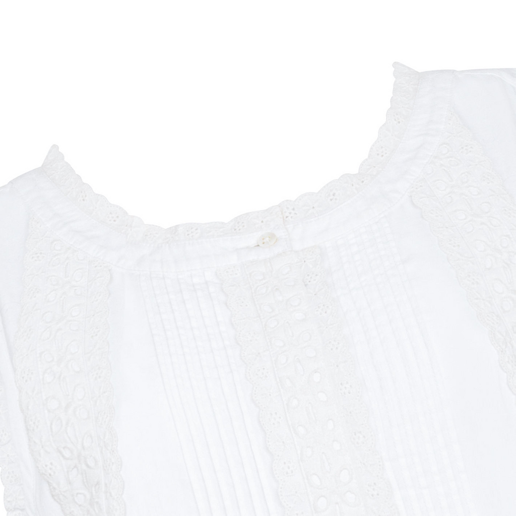 Women’s Embroidered White Dress