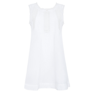 Women’s Embroidered White Dress