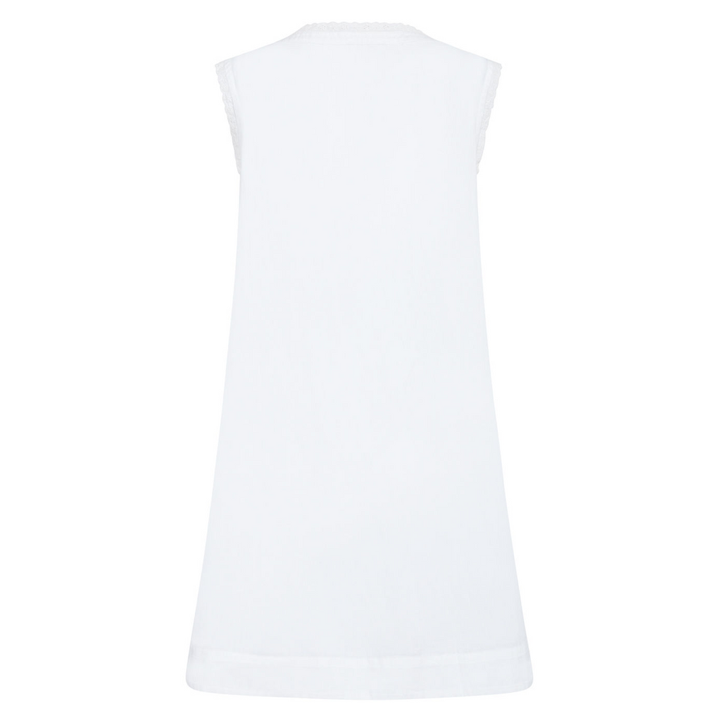 Women’s Embroidered White Dress