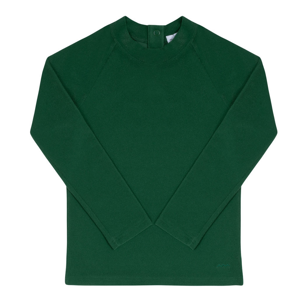 Unisex Palma Green Terry Rashguard