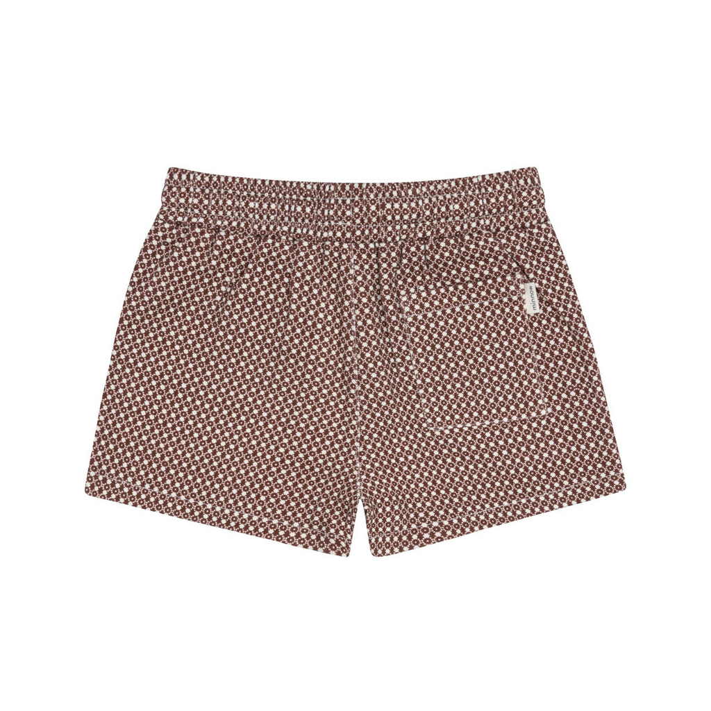 Boys Cafe Flora Ultra-Soft Twill Shorts