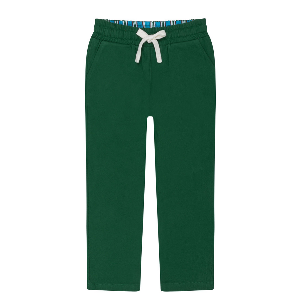 Boys Palma Green Twill Pants