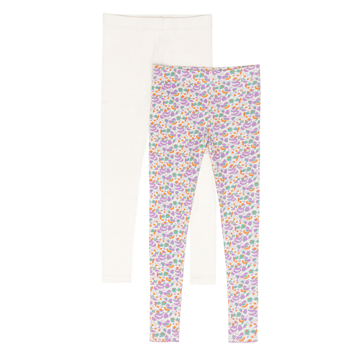 Girls Leggings, Set of 2