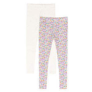 Girls Leggings, Set of 2