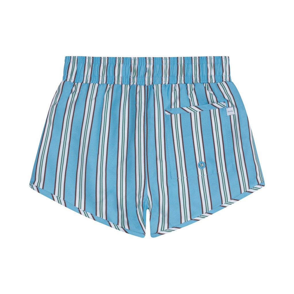 Boys Isla Blue Stripe Boardie