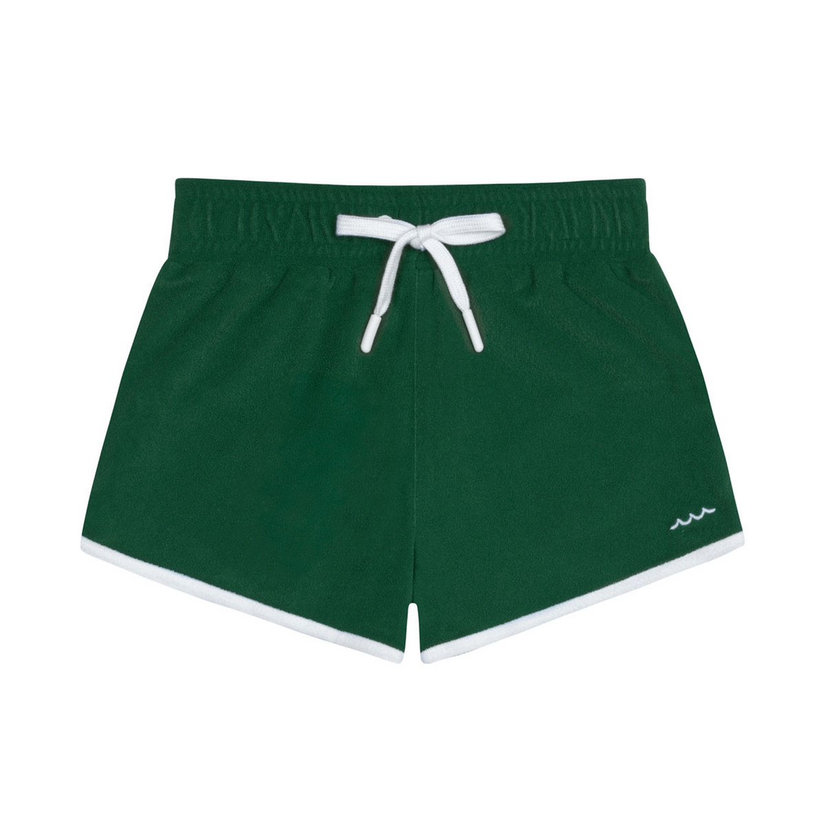 Boys Palma Green Terry Boardie