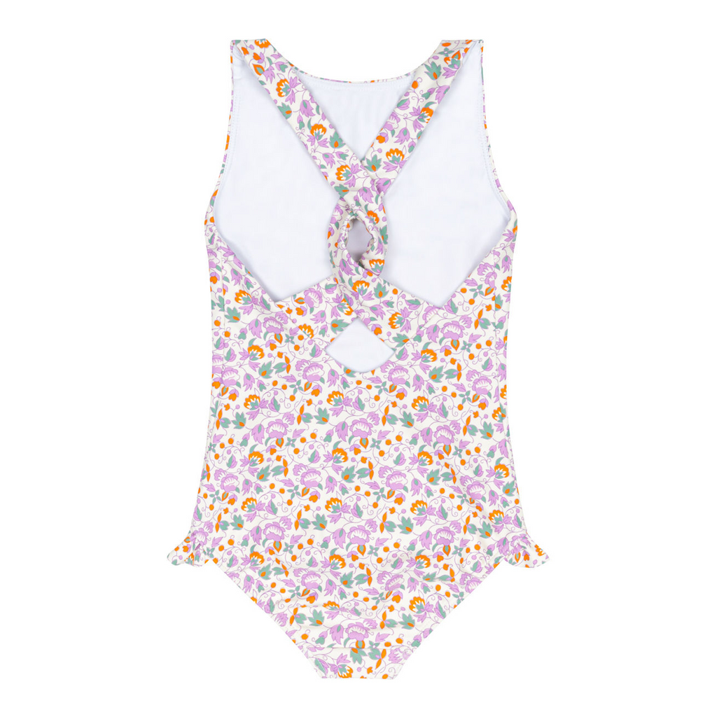 Girls Orchid Floral Ballerina One Piece