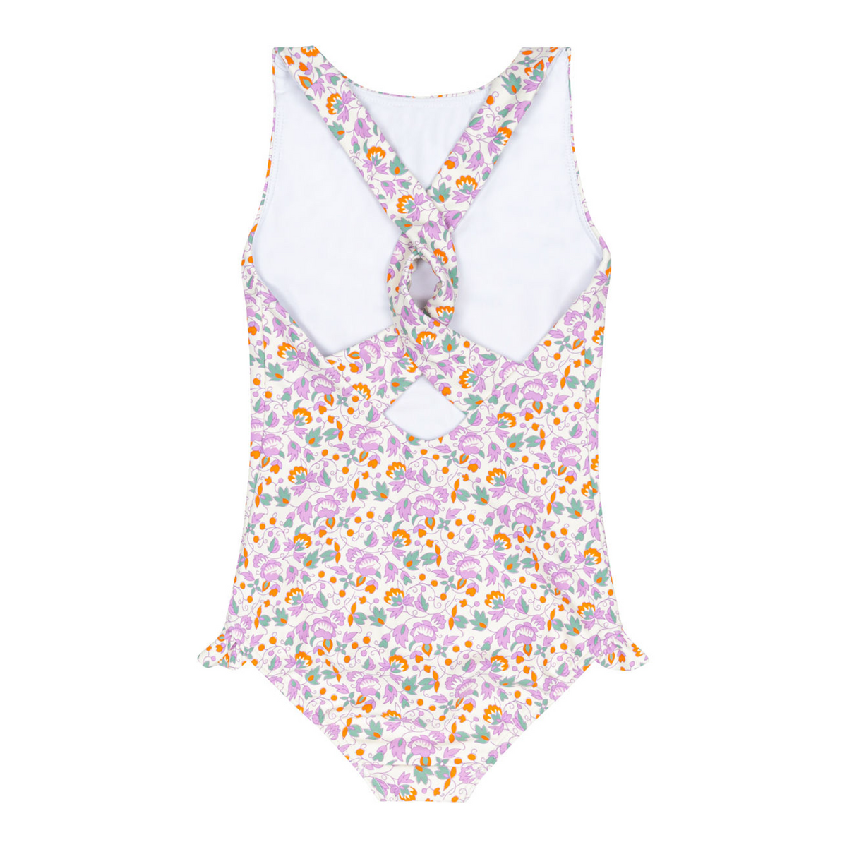 Girls Orchid Floral Ballerina One Piece