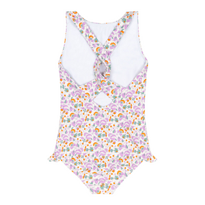 Girls Orchid Floral Ballerina One Piece